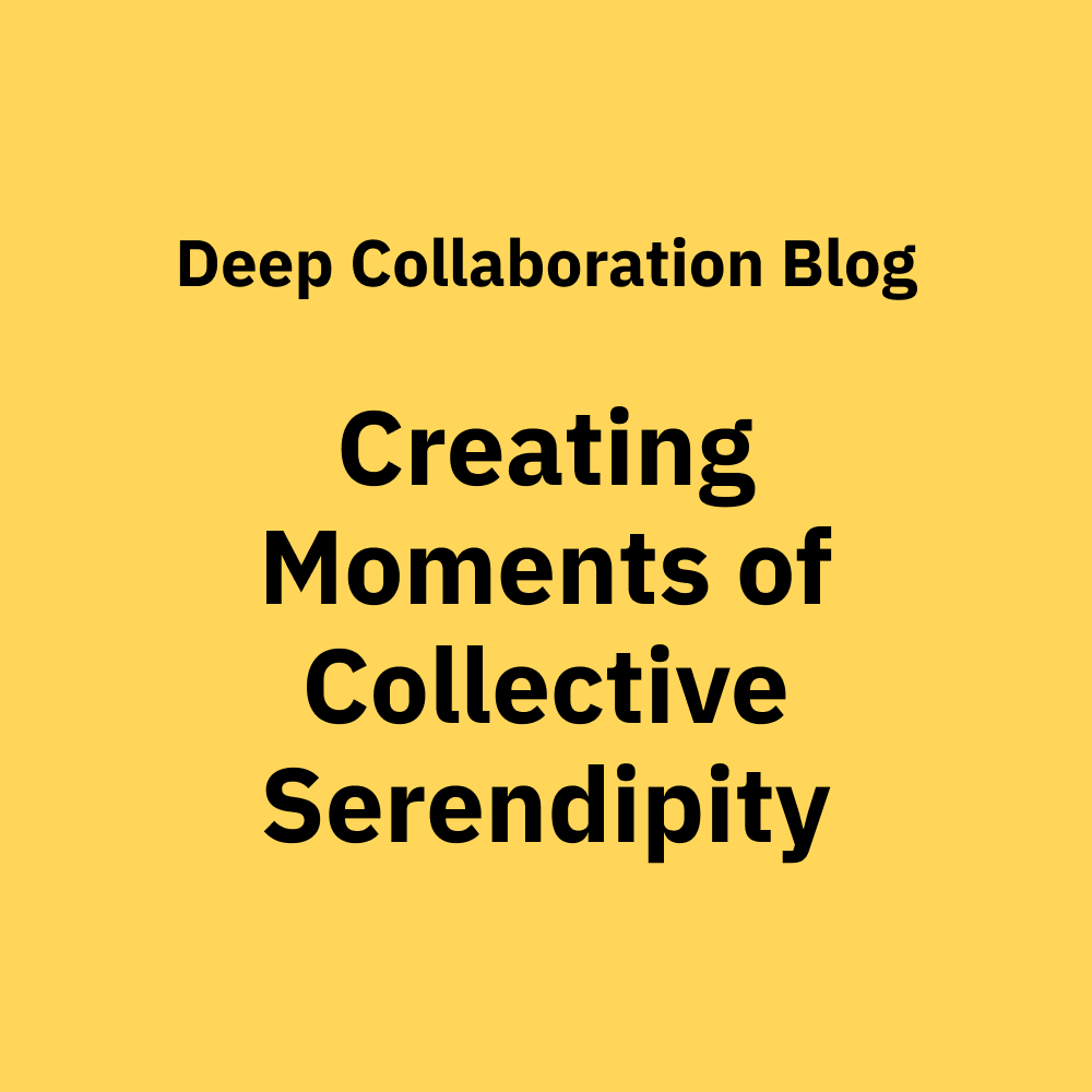 How to Create Moments of Collective Serendipity in Remote Teams